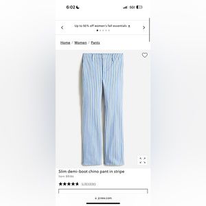 NWT J.Crew Pants